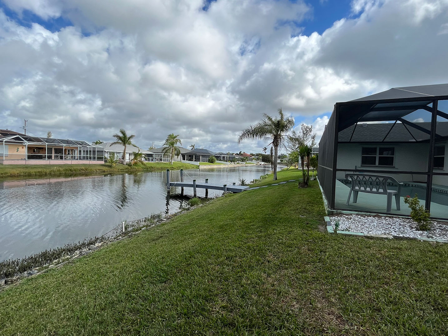 Backyard with Dock